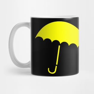 Yellow Umbrella Mug